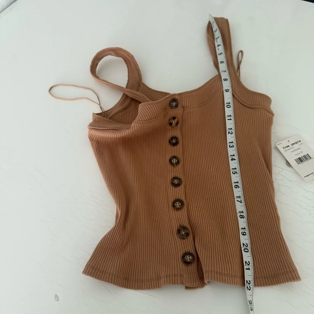 Bridgette Tank in Nude FREE PEOPLE size M